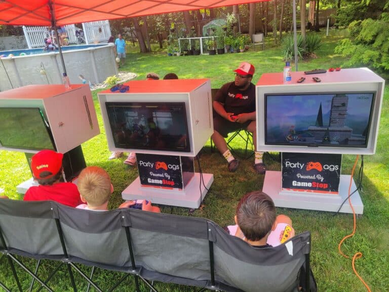 Video Games Rental Services for Outdoor Parties